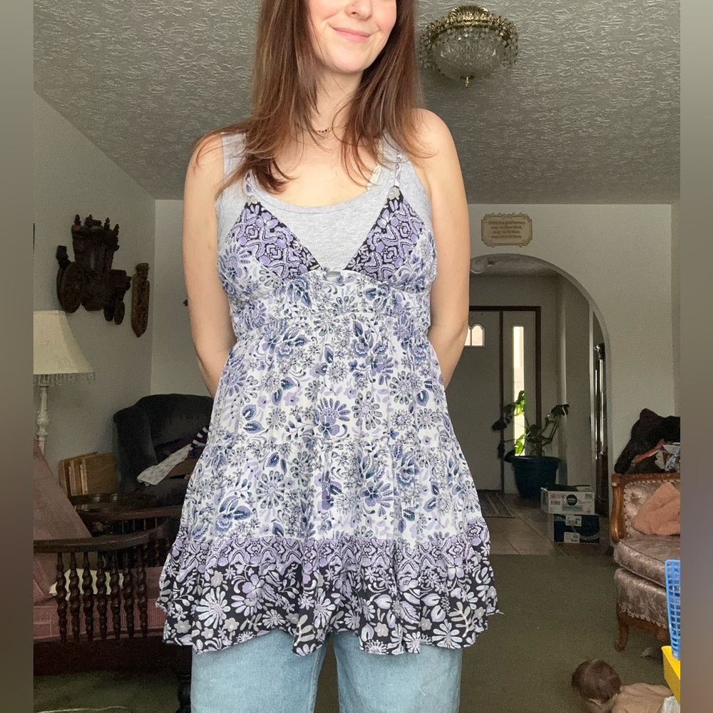 Angie’s Long top/ Short dress
